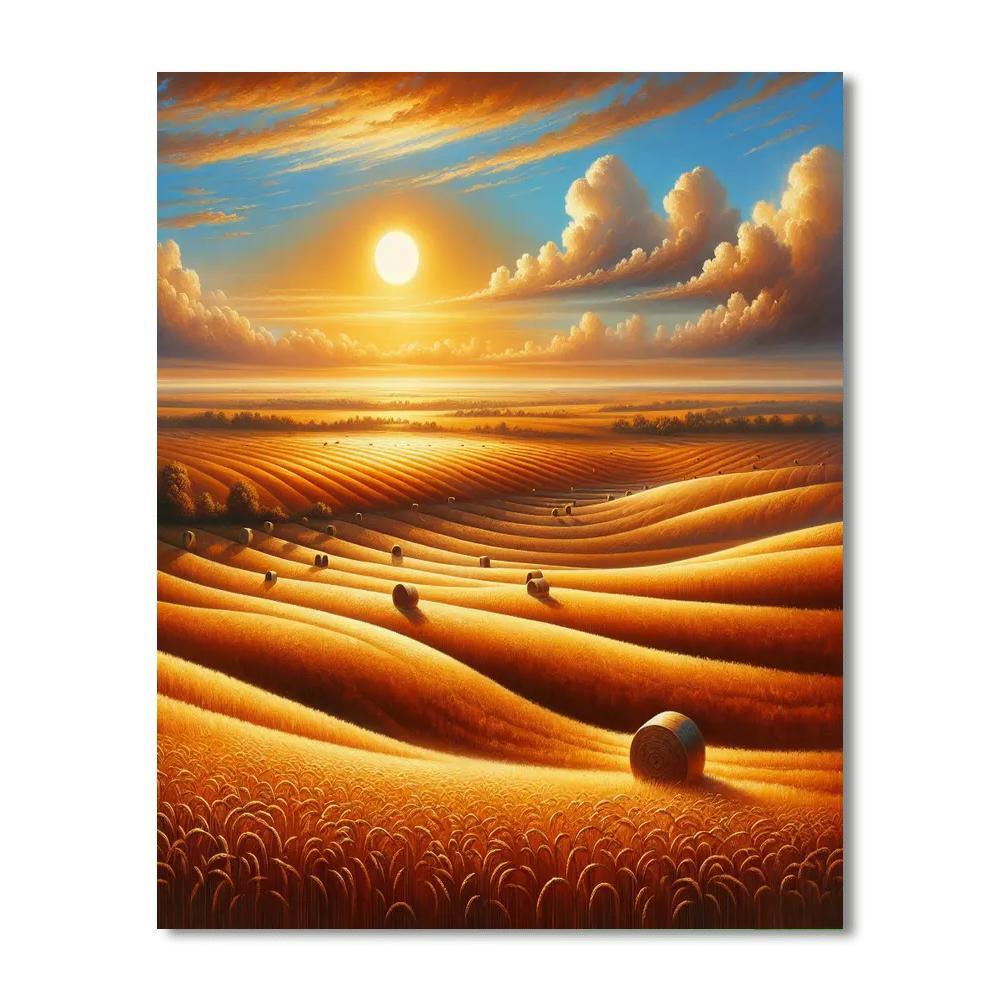 Amber Waves Harmony Paint By Number