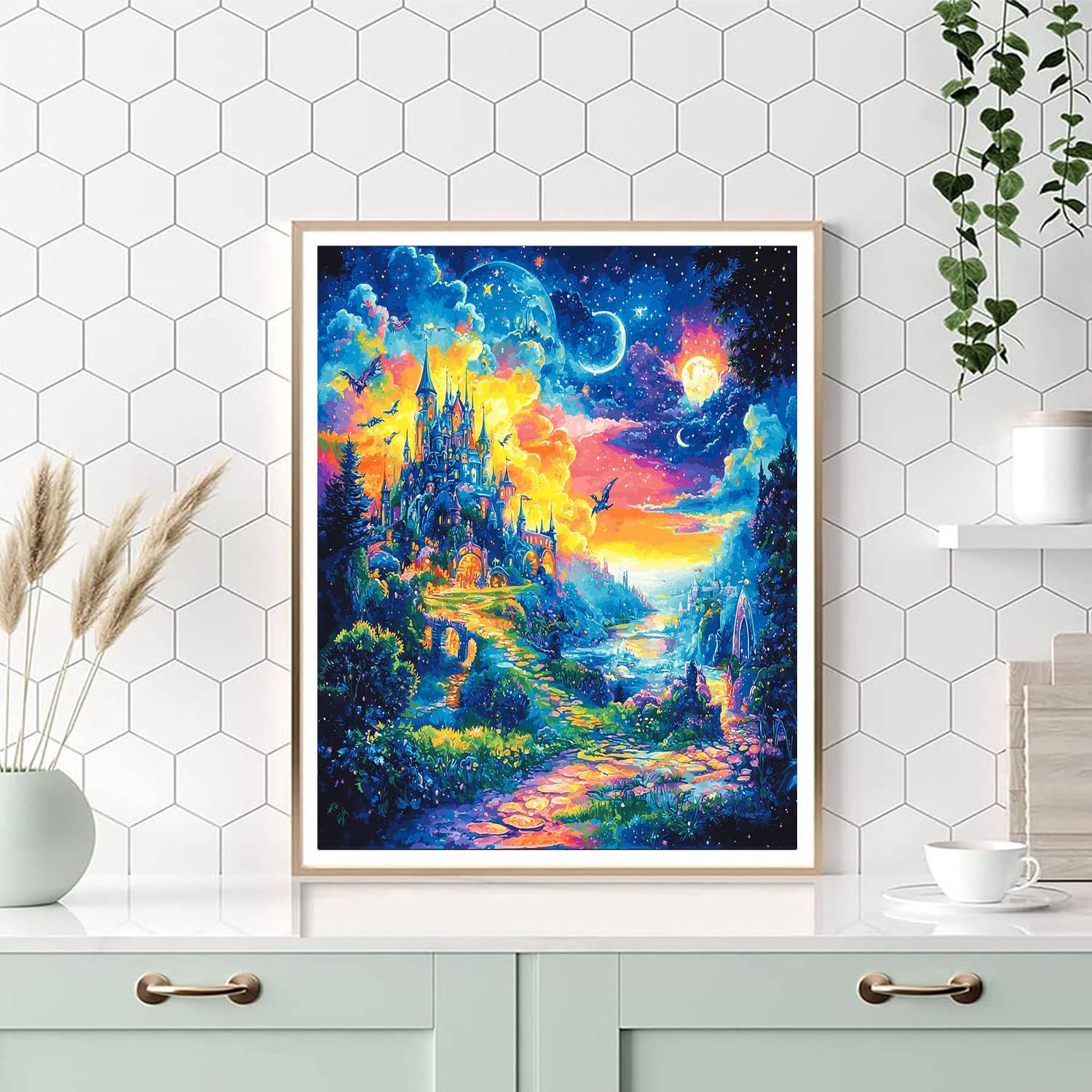 A World Of Adventure Number Painting