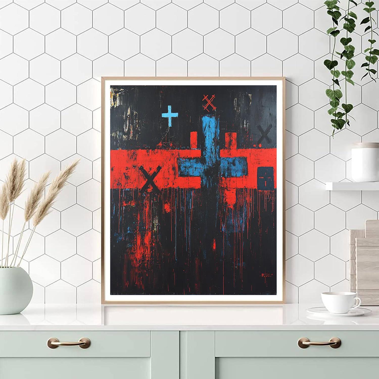 Jean-Michel Basquiat Inspired Societal Reflections  Paint By Numbers Kits