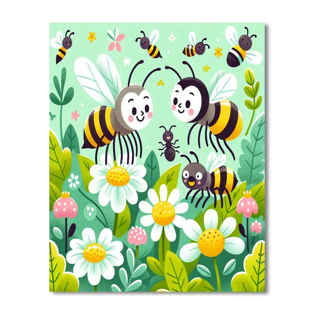 Inquisitive Insects Numbered Painting Kits