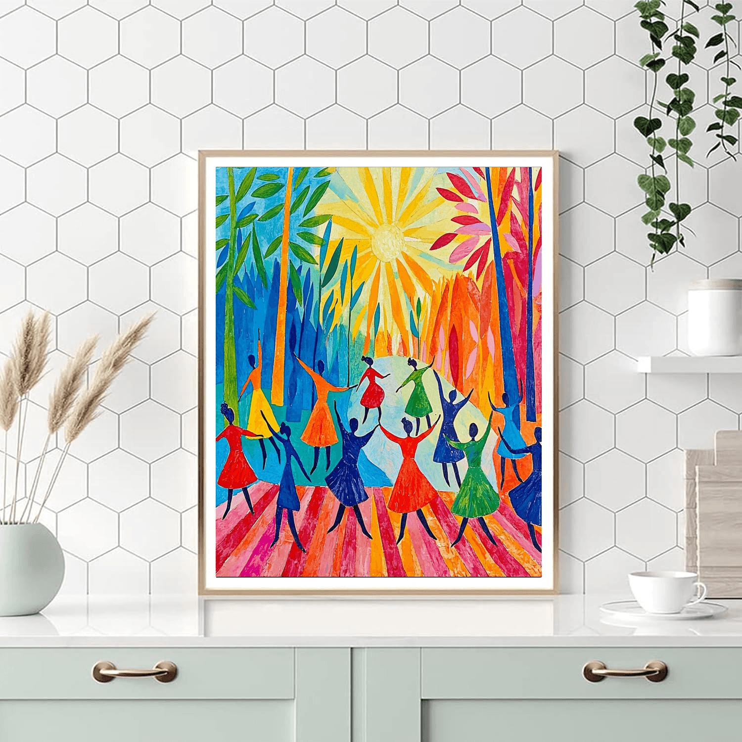 Henri Matisse Inspired The Spirit Of Dance  Paint By Numbers Kits
