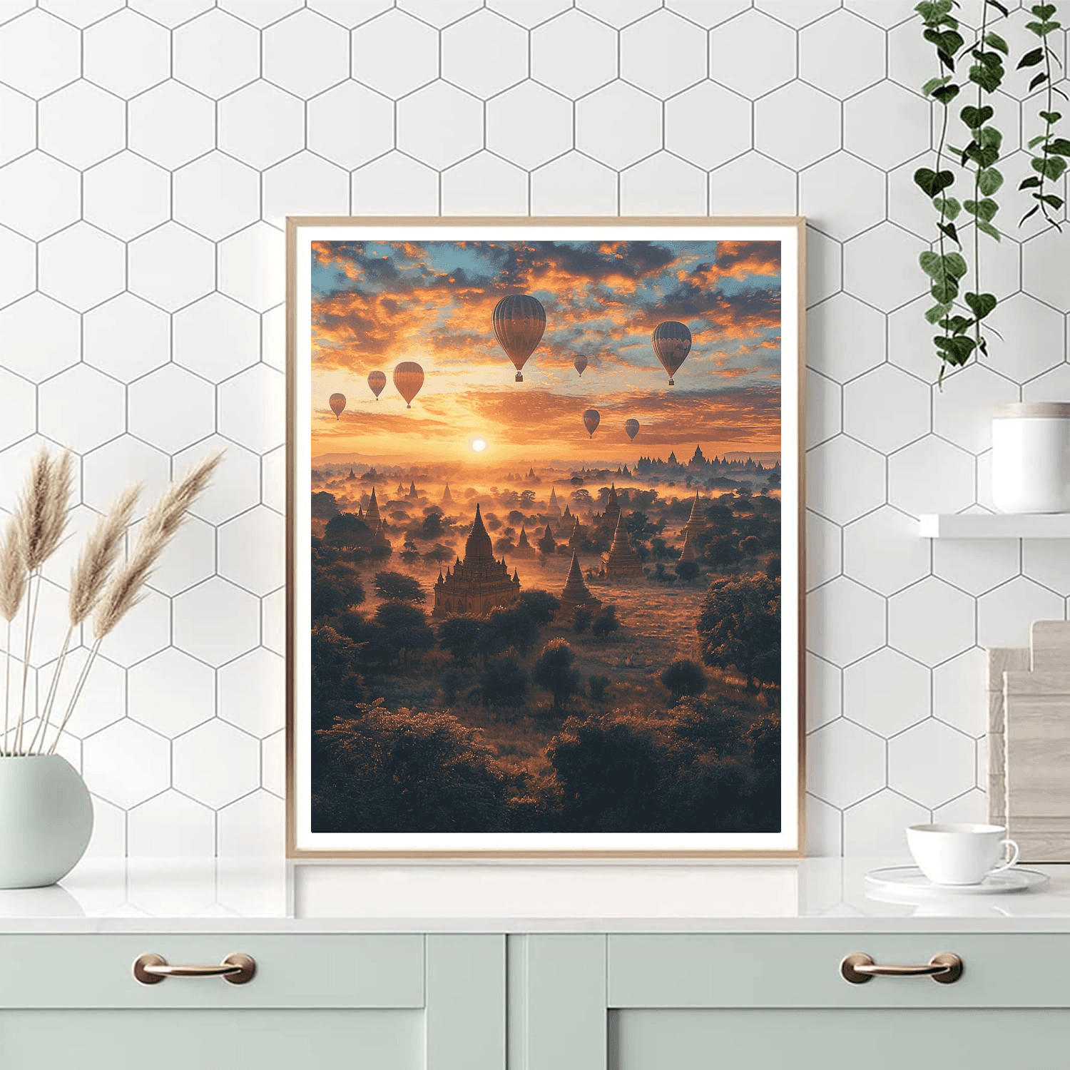 Bagan Temples Numbered Painting Kits