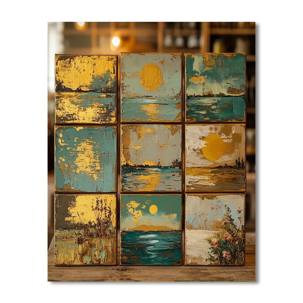 Memories In A Frame Painting By Numbers Kit