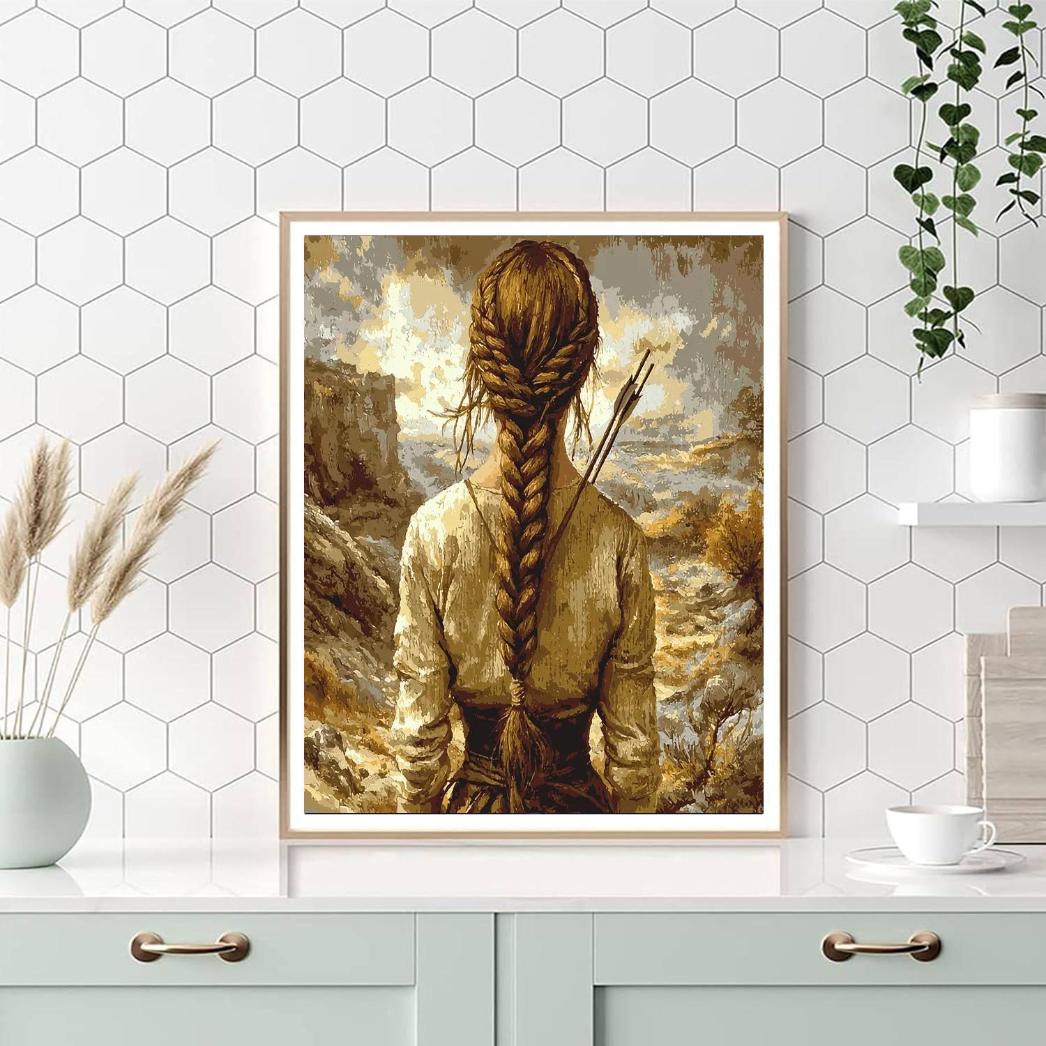 Jennifer Lawrence: The Daring Journey Of Katniss Everdeen Paint By Color