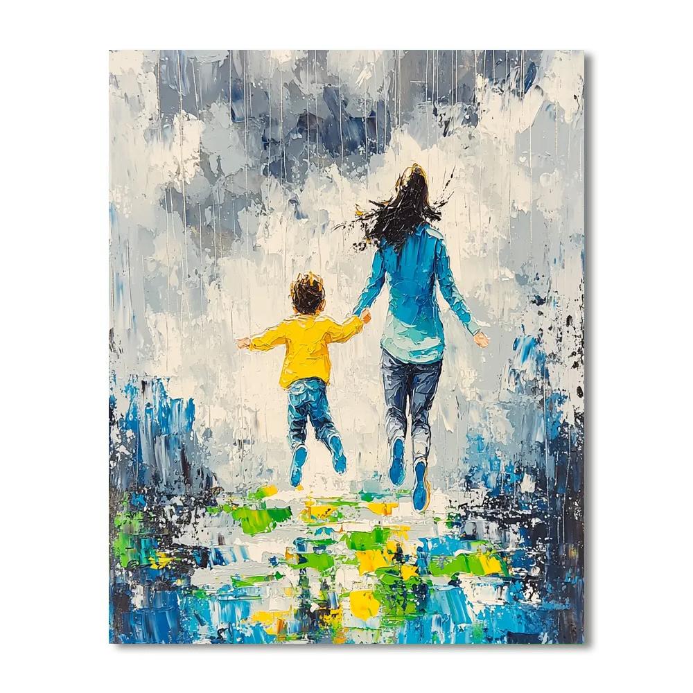 Joy In The Rain Paint By Numbers Kits