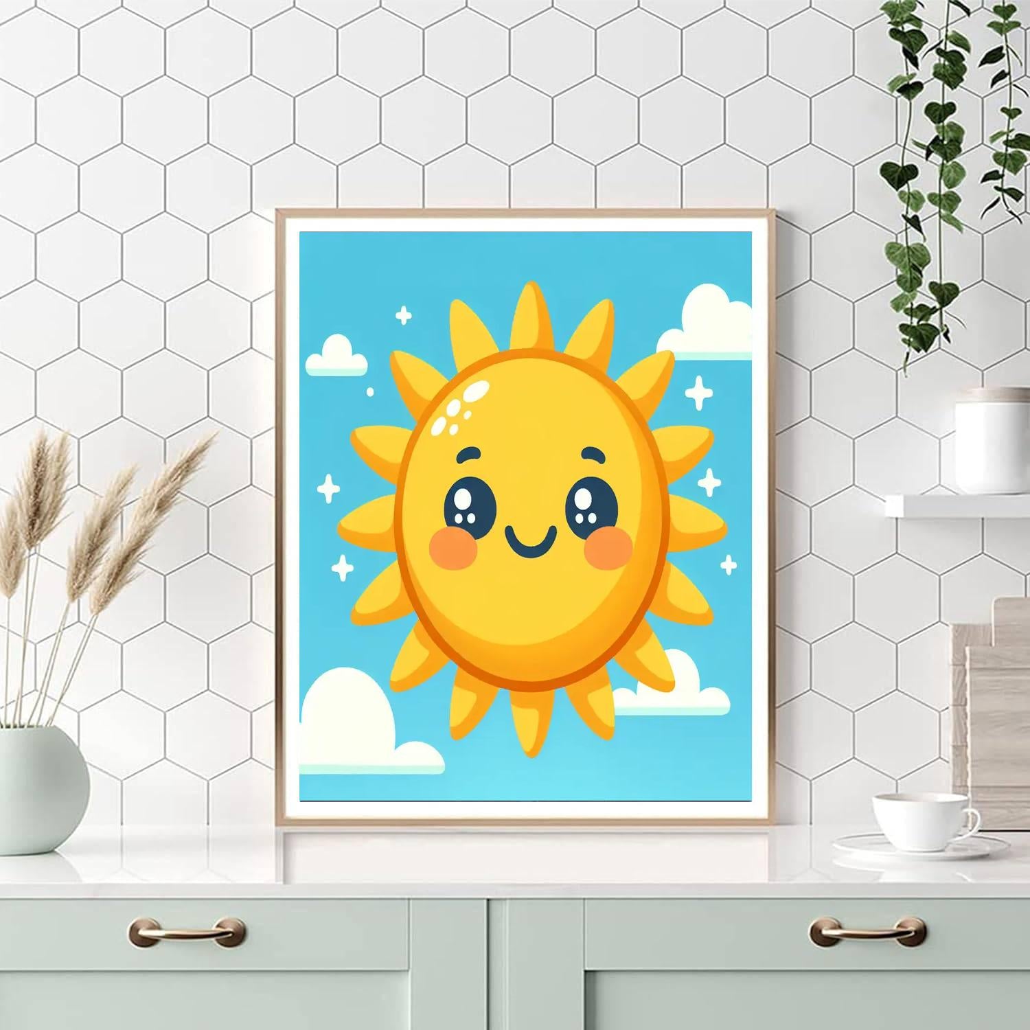 Radiant Sun Paint By Numbers Kits