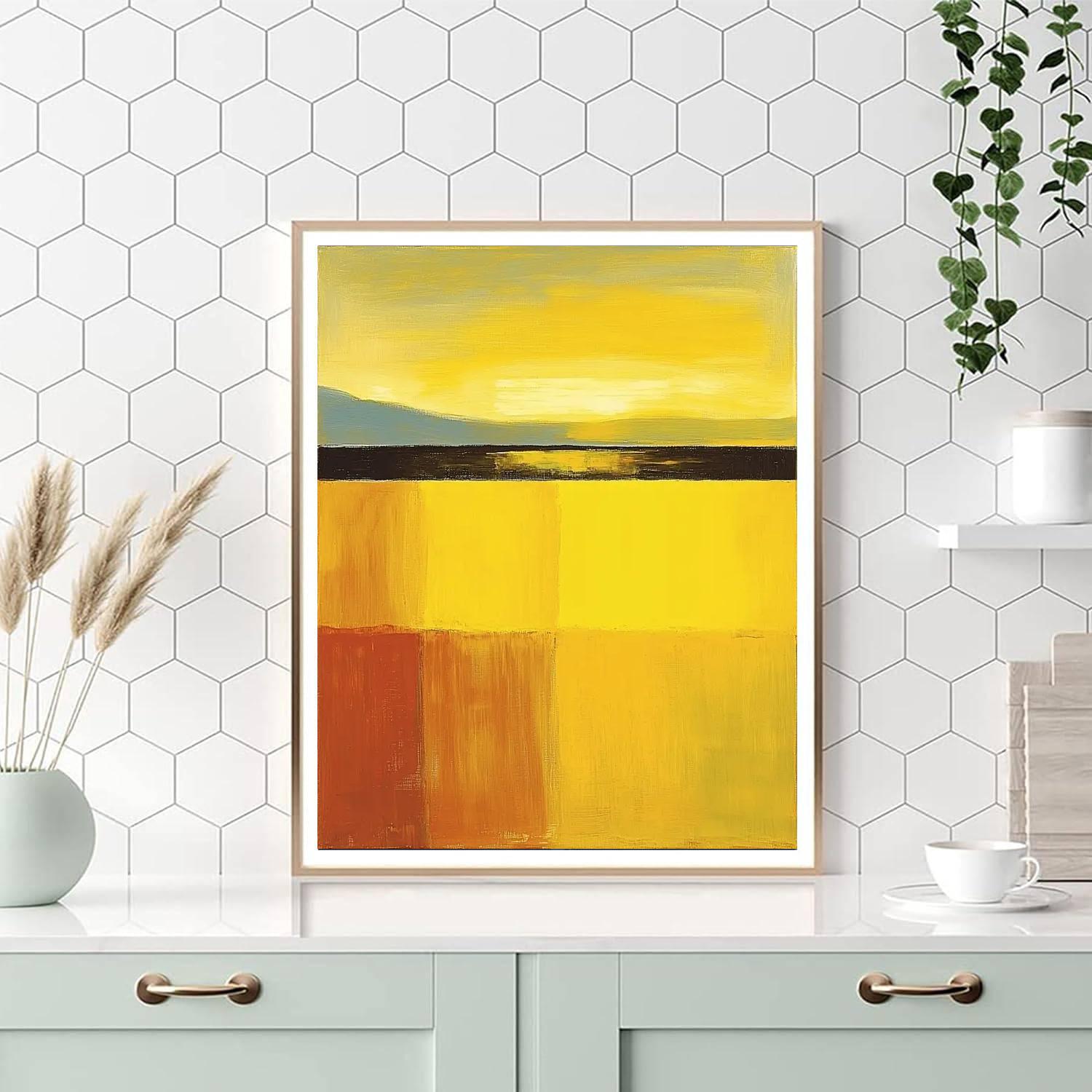 Mark Rothko Inspired Transcendent Reflections  Paint By Numbers