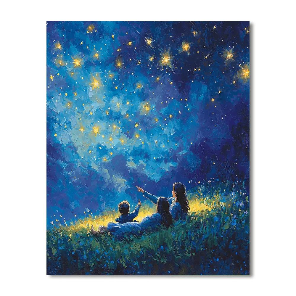 Love You To The Moon Paint By Color