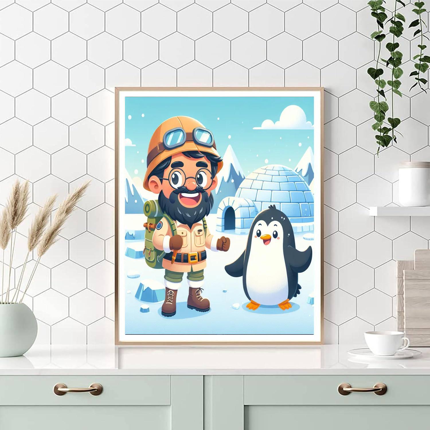 Adventure At The North Pole Paint By Color