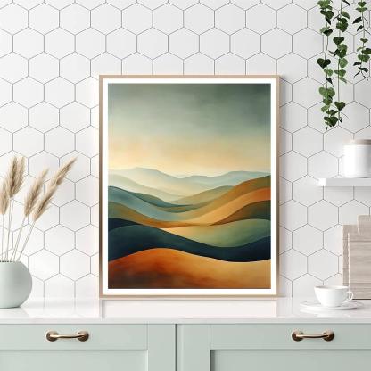 Nandalal Bose Inspired The Essence Of Calm  Painting Number Kit