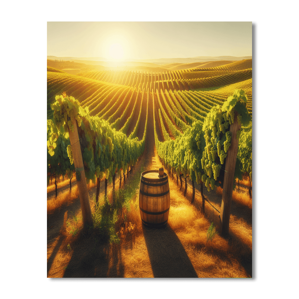 Vineyard Summer Stroll Paint By Numbers