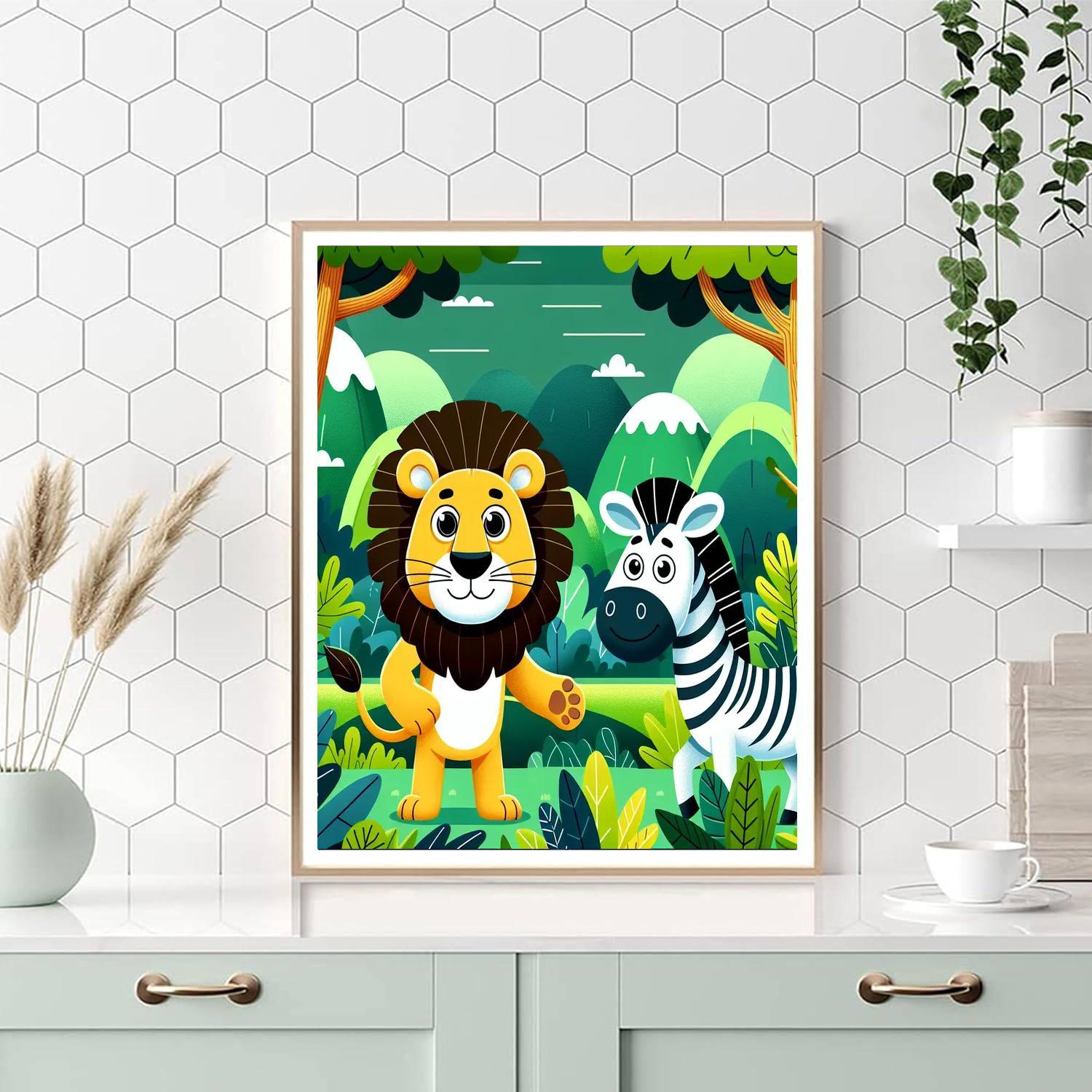 Jungle Explorers Duo Paint By Numbers Kits