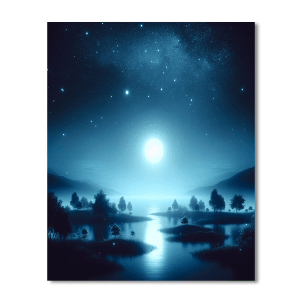 Moonlit Enchantment Paint By Color