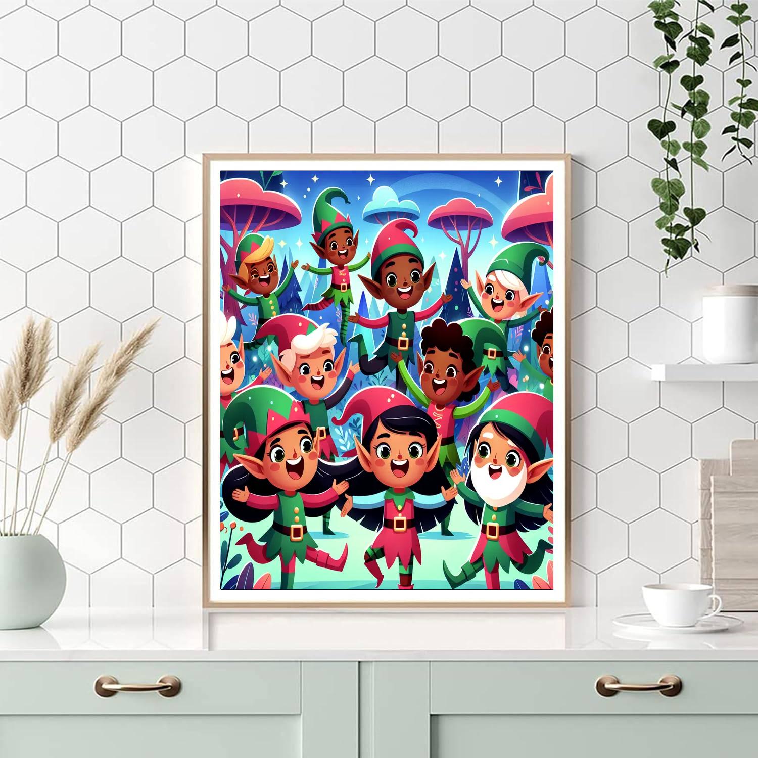 Ethereal Elves Painting Number Kit