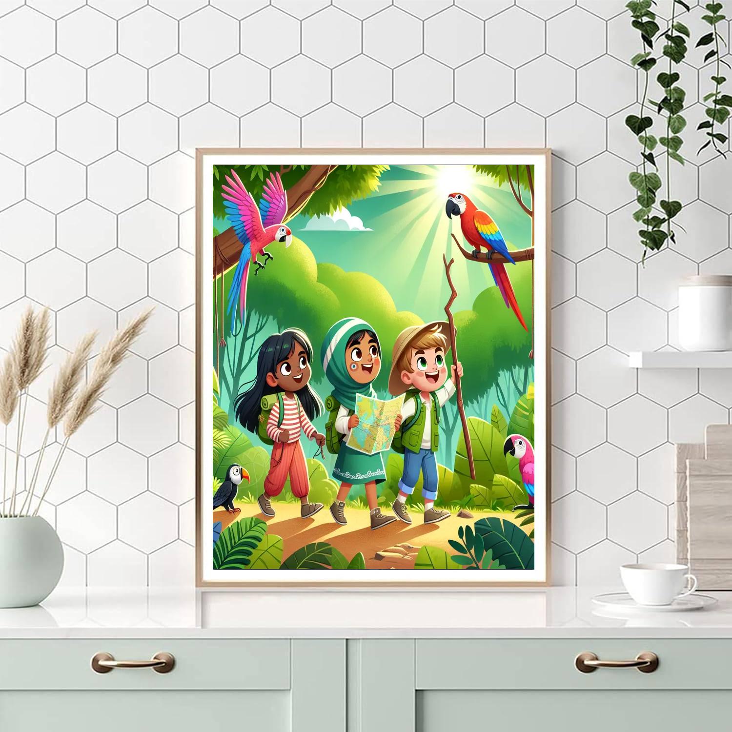 Daring Adventurers Painting By Numbers Kit