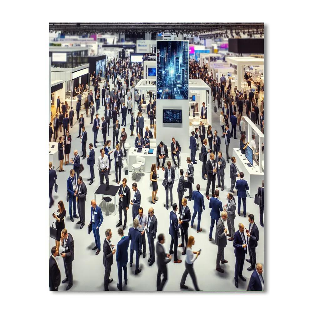 Hannover Messe Painting By Numbers Kit