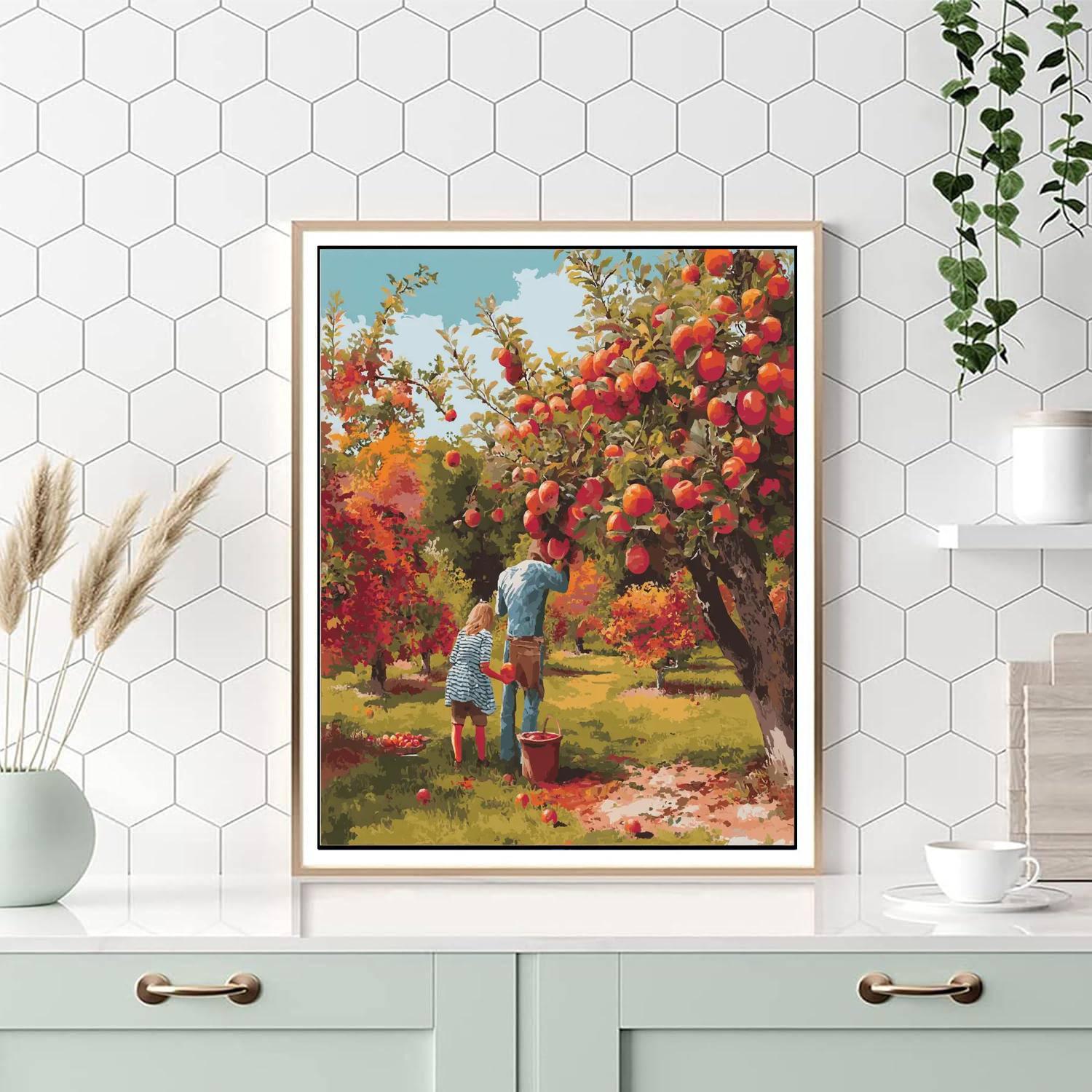 Harvest Of Gratitude Painting Number Kit