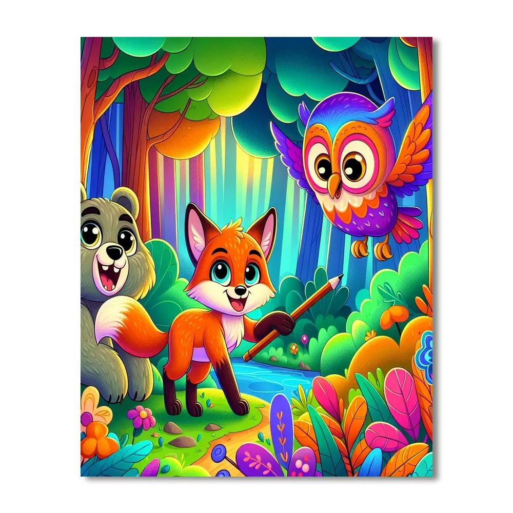 Animal Explorers' Club Paint By Numbers