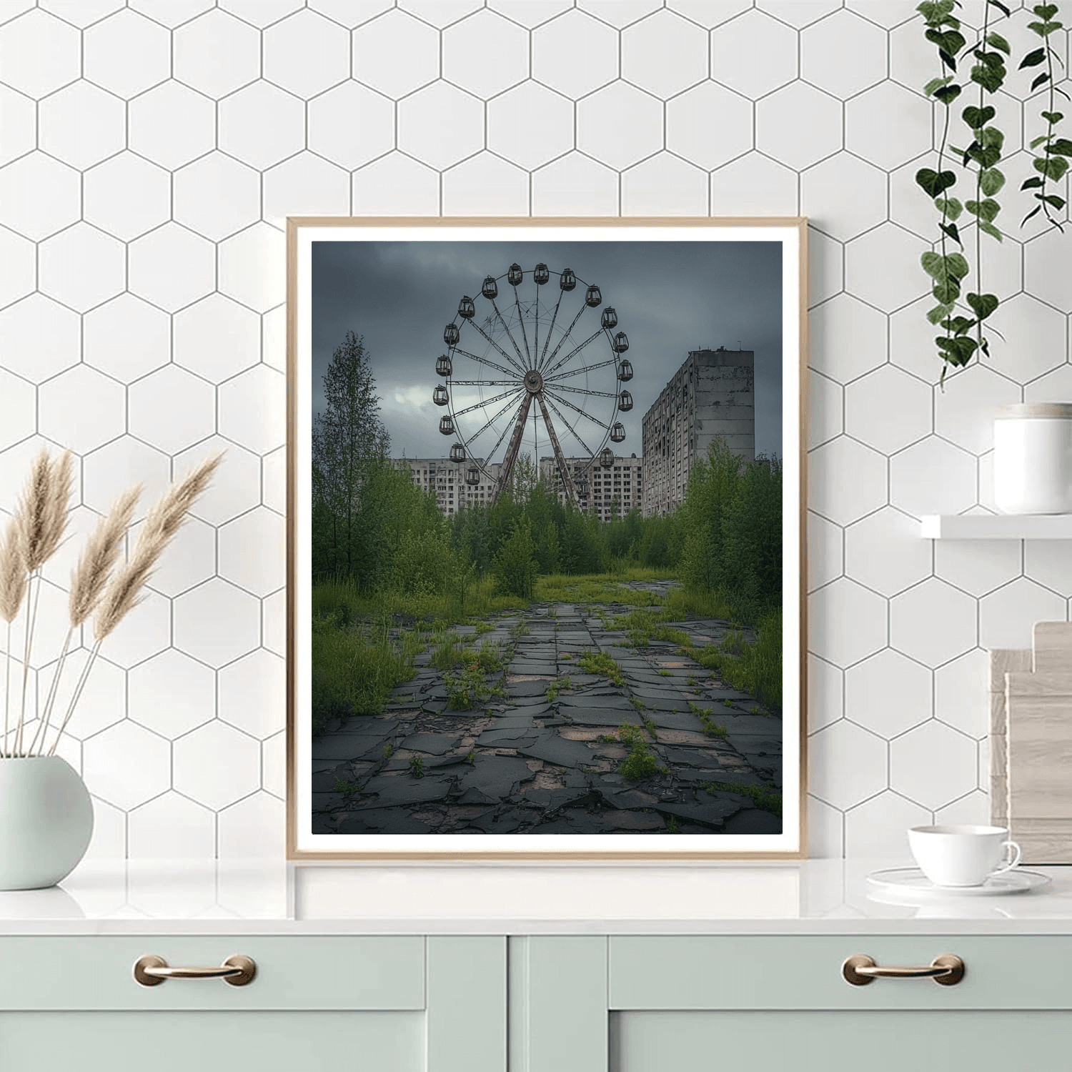 The Abandoned City Of Pripyat Numbered Painting Kits