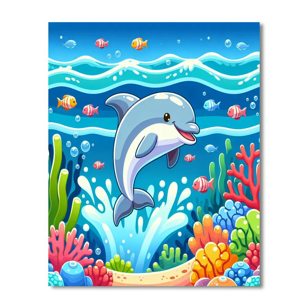 Underwater Explorer Quest Paint By Numbers Kits