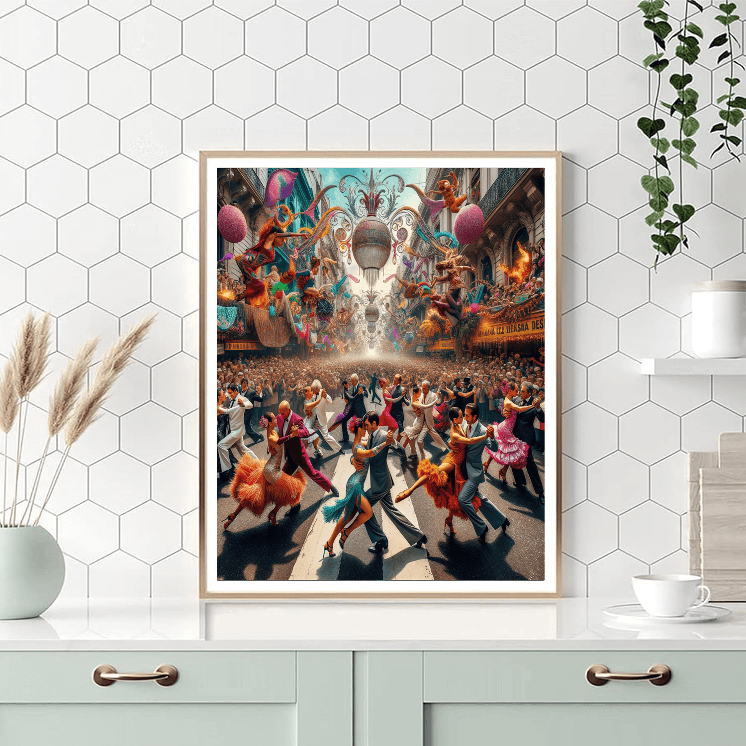 World Tango Festival - Buenos Aires, Argentina Painting By Numbers Kit