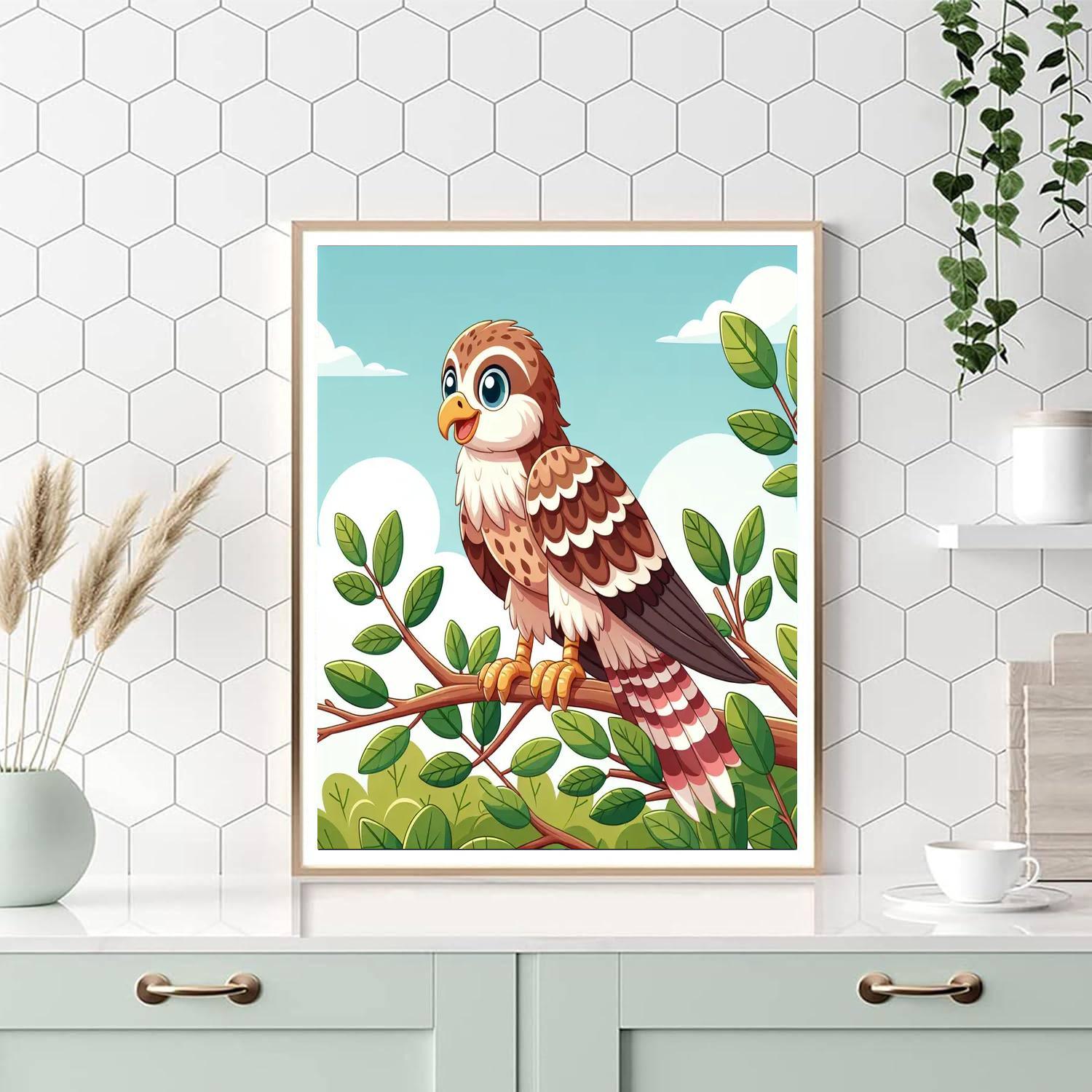 Fantastic Falcon DIY Paint By Numbers