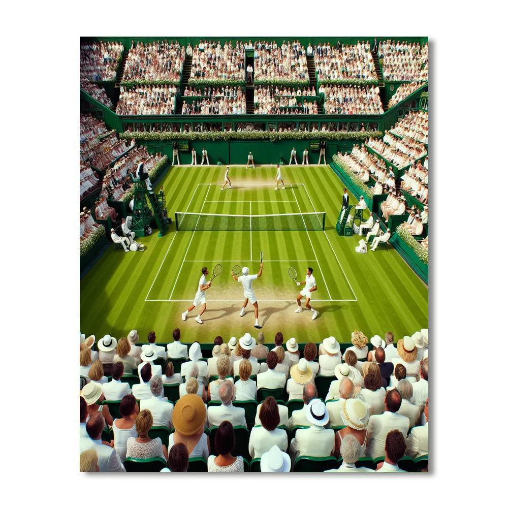 Wimbledon Championships - Uk Painting By Numbers Kit
