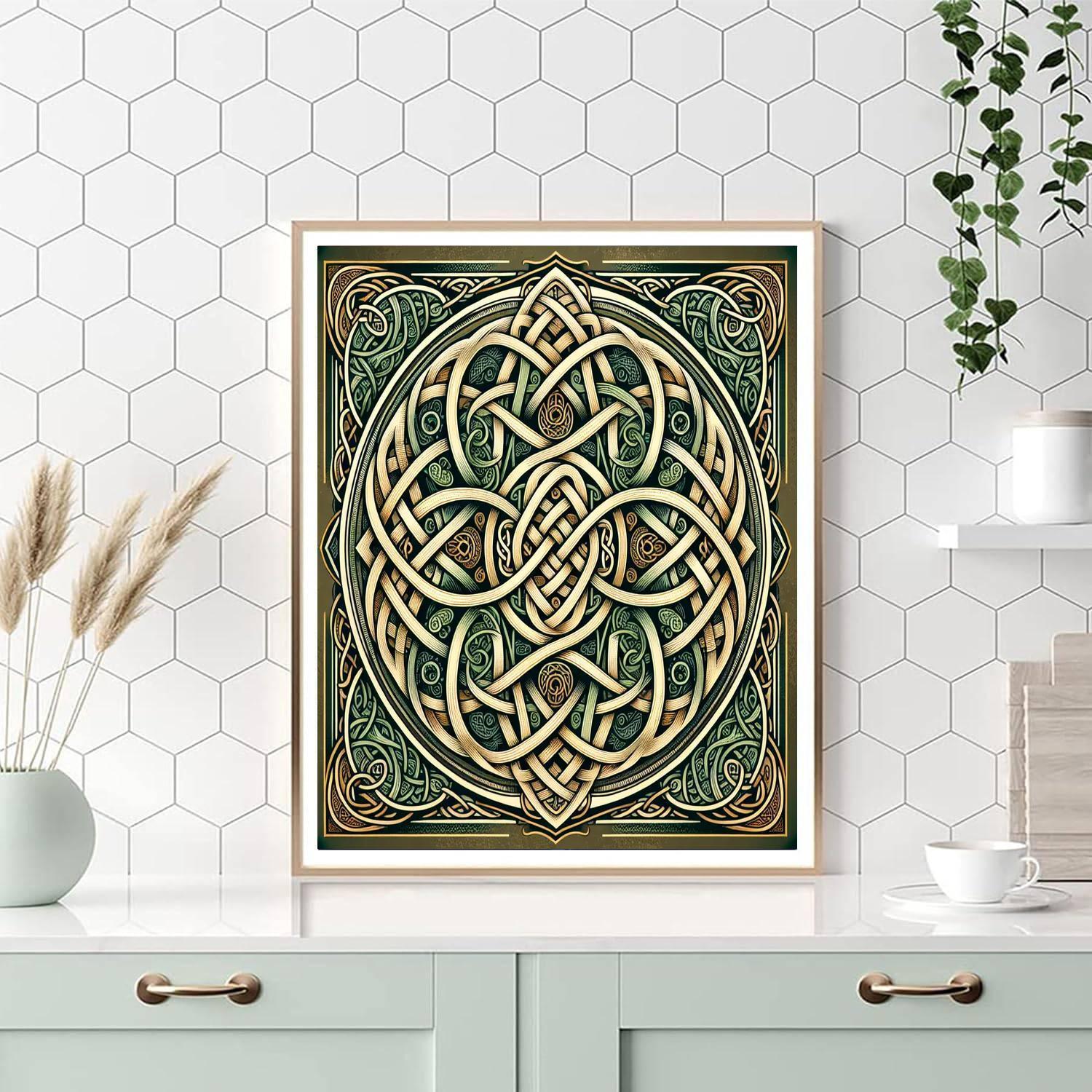 Celtic Knot Whimsy Paint By Number