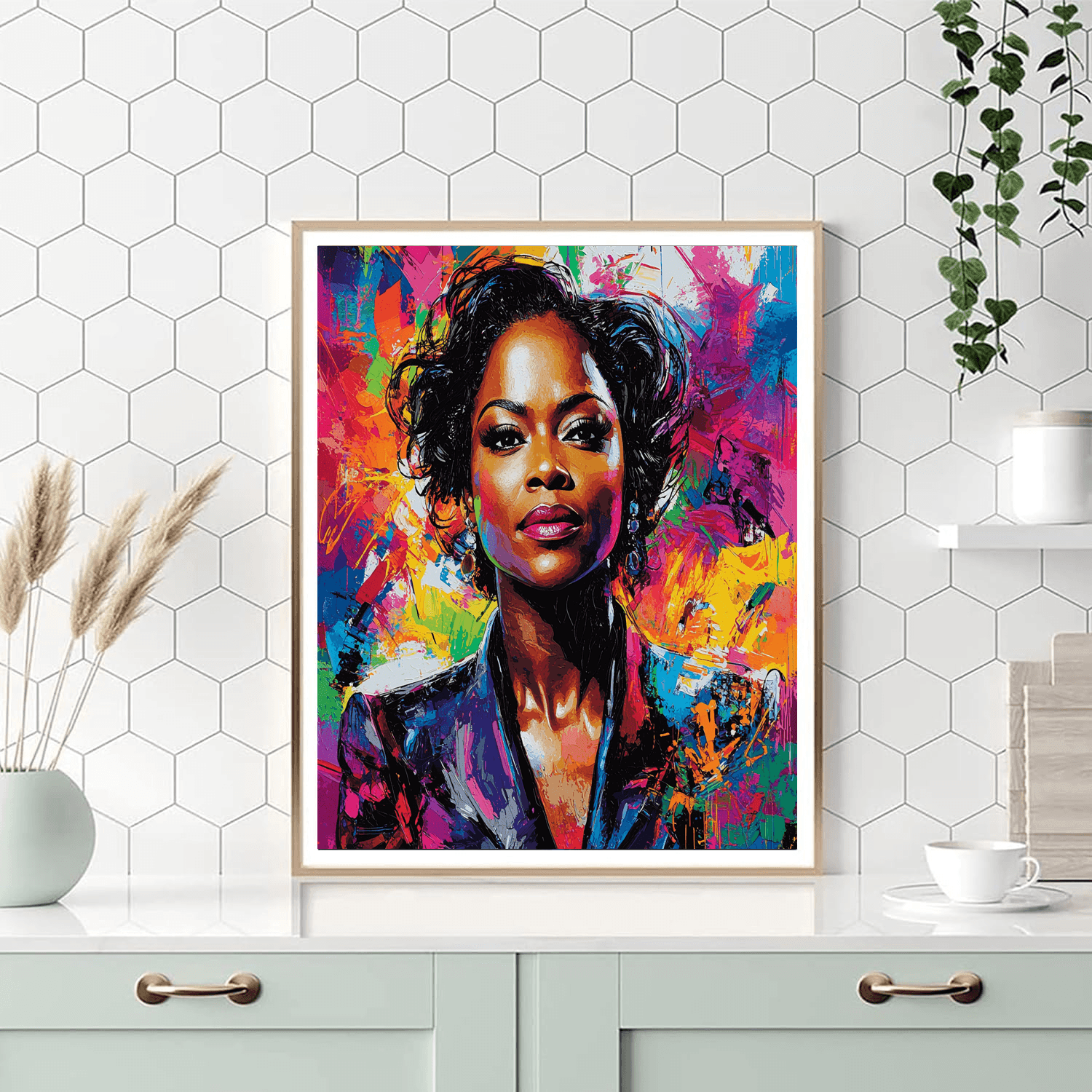 Viola Davis: The Authentic Voice Of Power Paint By Number
