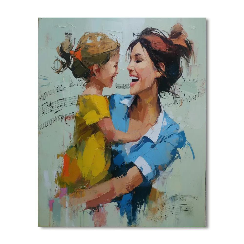 A Song In The Heart Paint By Number