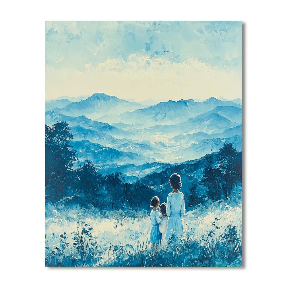 Mountain Morning Numbered Painting Kits