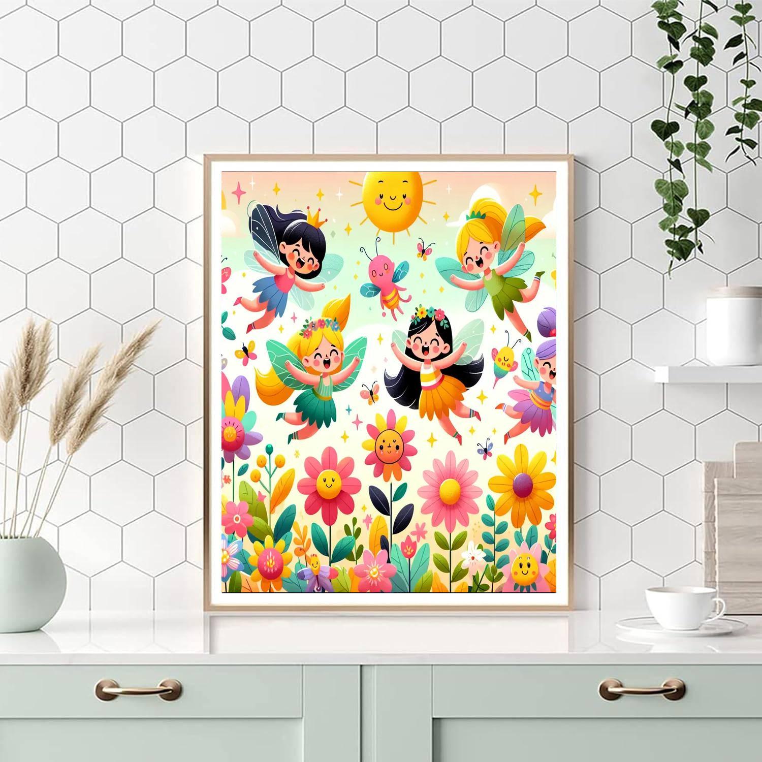 Fantastic Fairy Kingdom Painting Number Kit