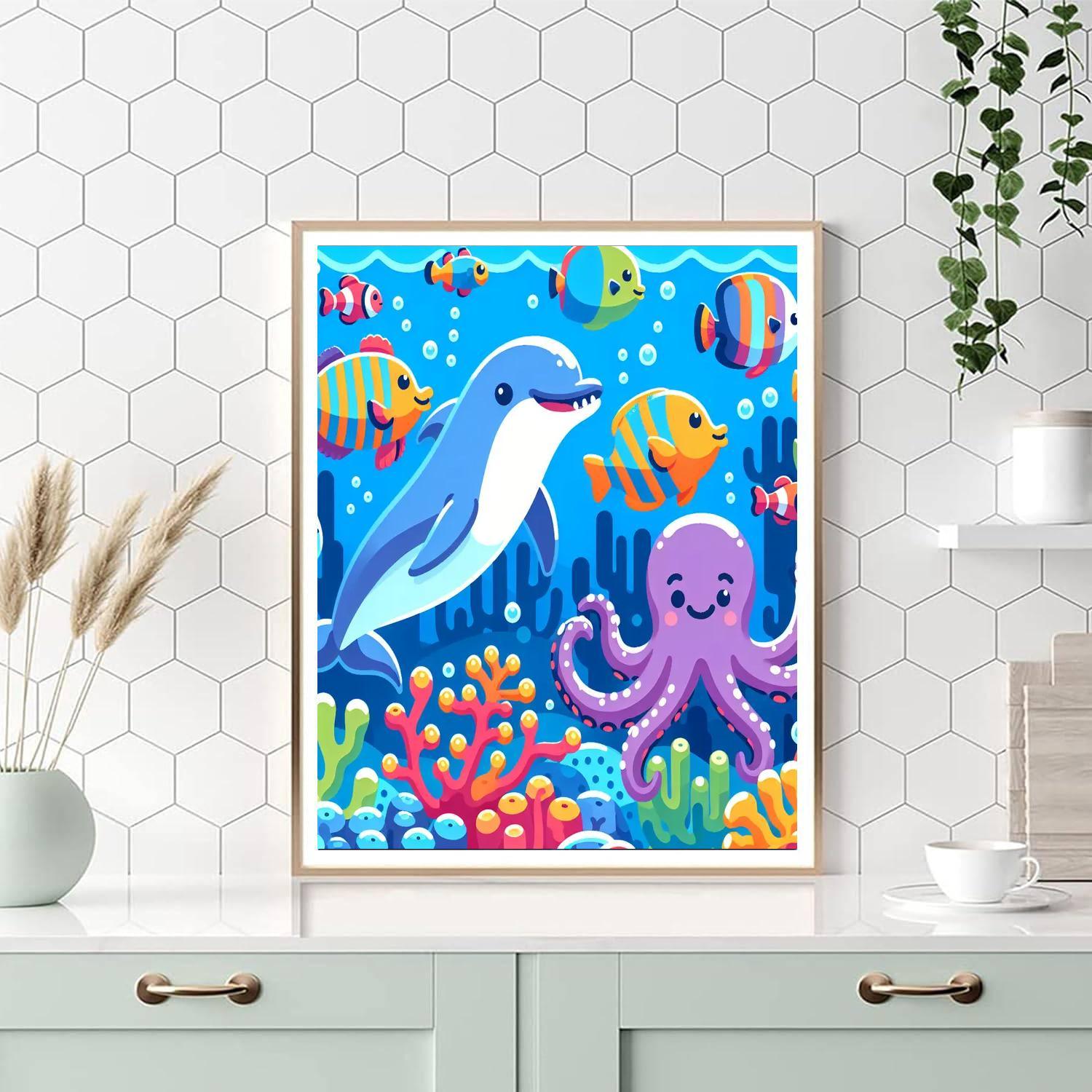 Magic Of The Ocean Paint By Numbers Kits