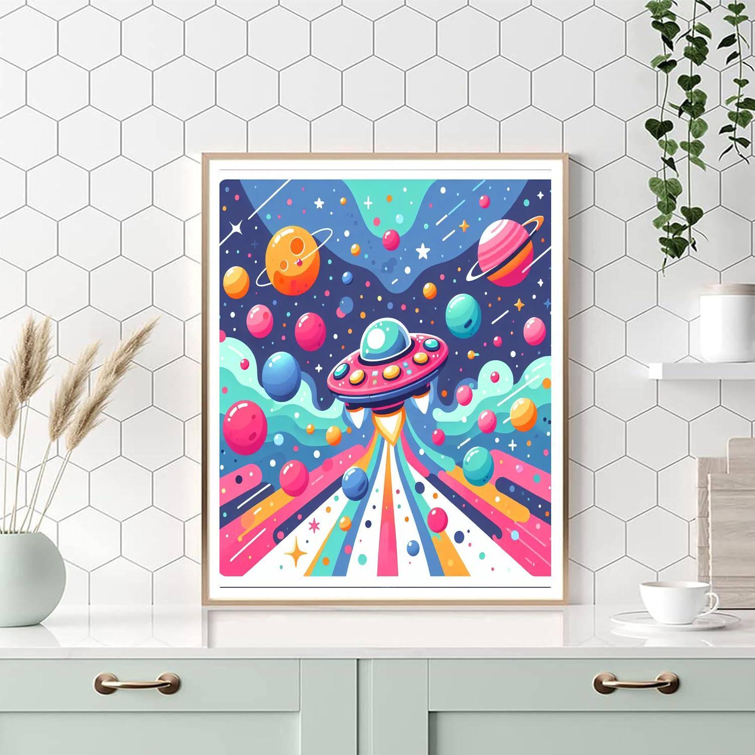 Cosmic Adventure Journey Numbered Painting Kits
