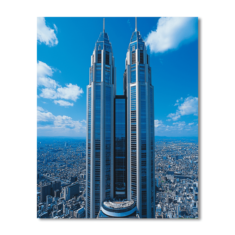 Umeda Sky Building - Osaka Paint By Numbers