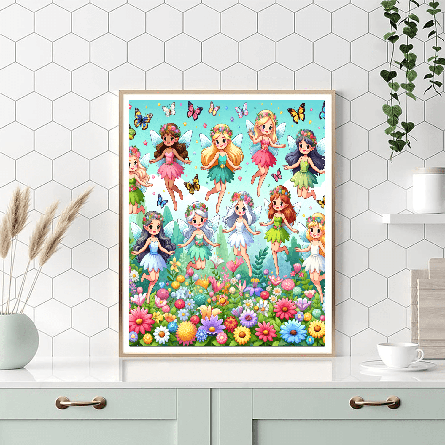 Charming Fairies Paint By Number