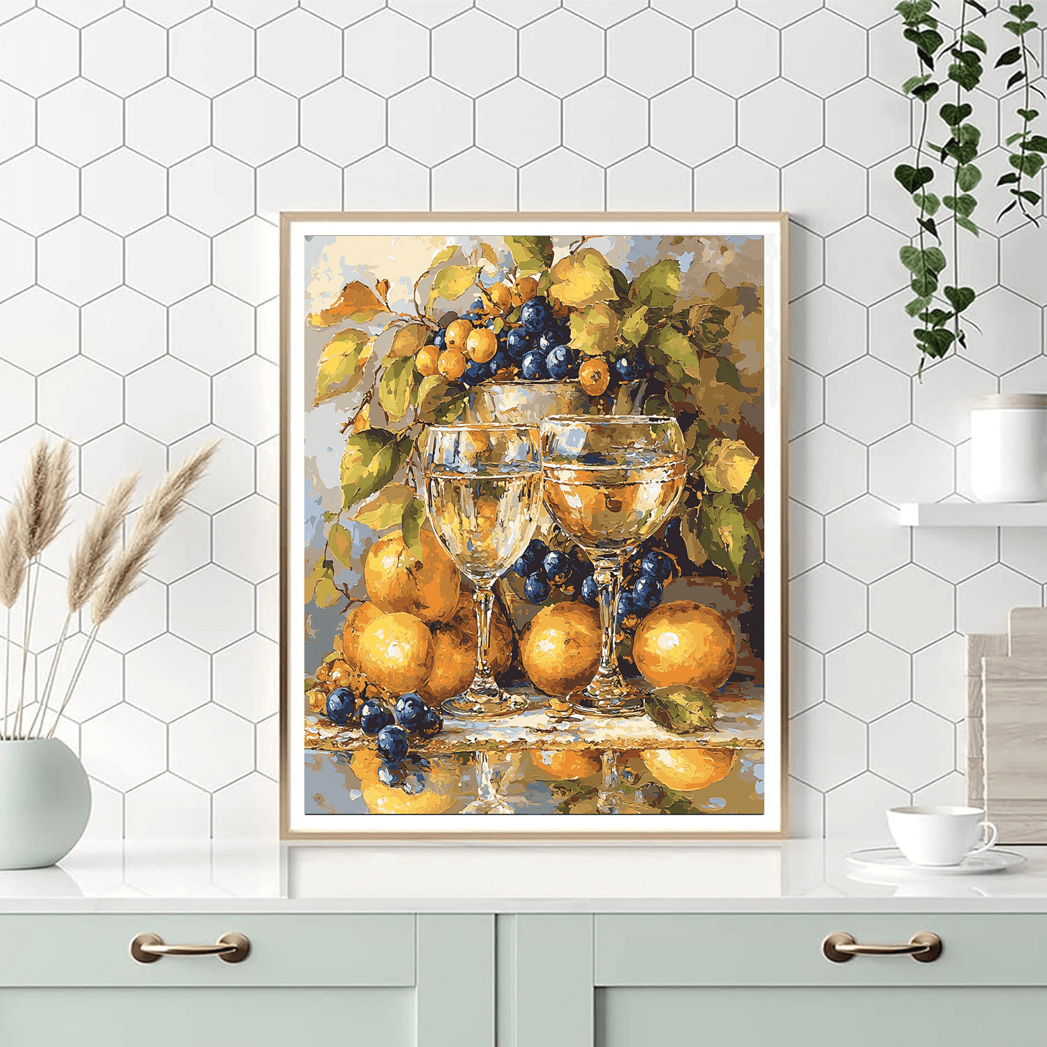 Jan Vermeer Inspired Charming Reflections  Paint By Numbers Art