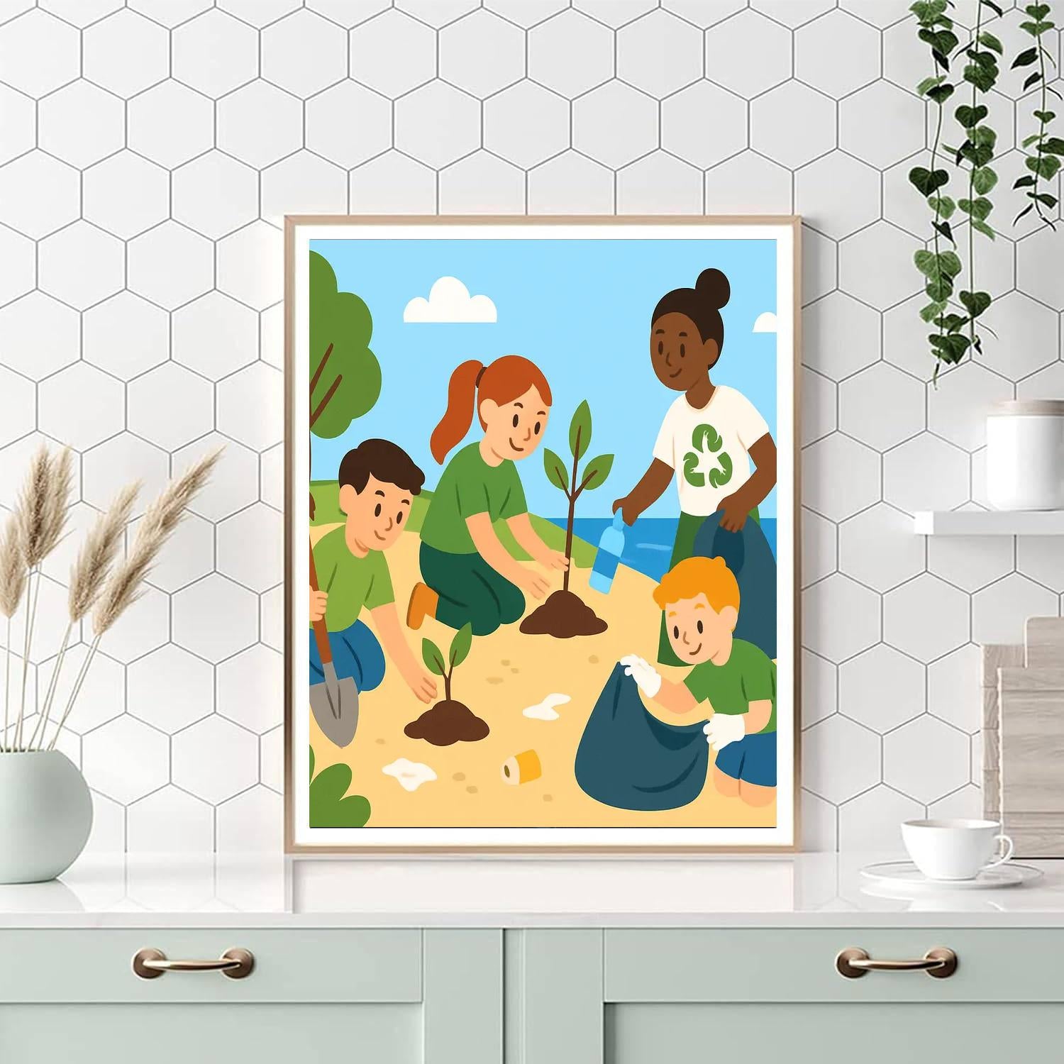 Eco Adventure Team Numbered Painting Kits