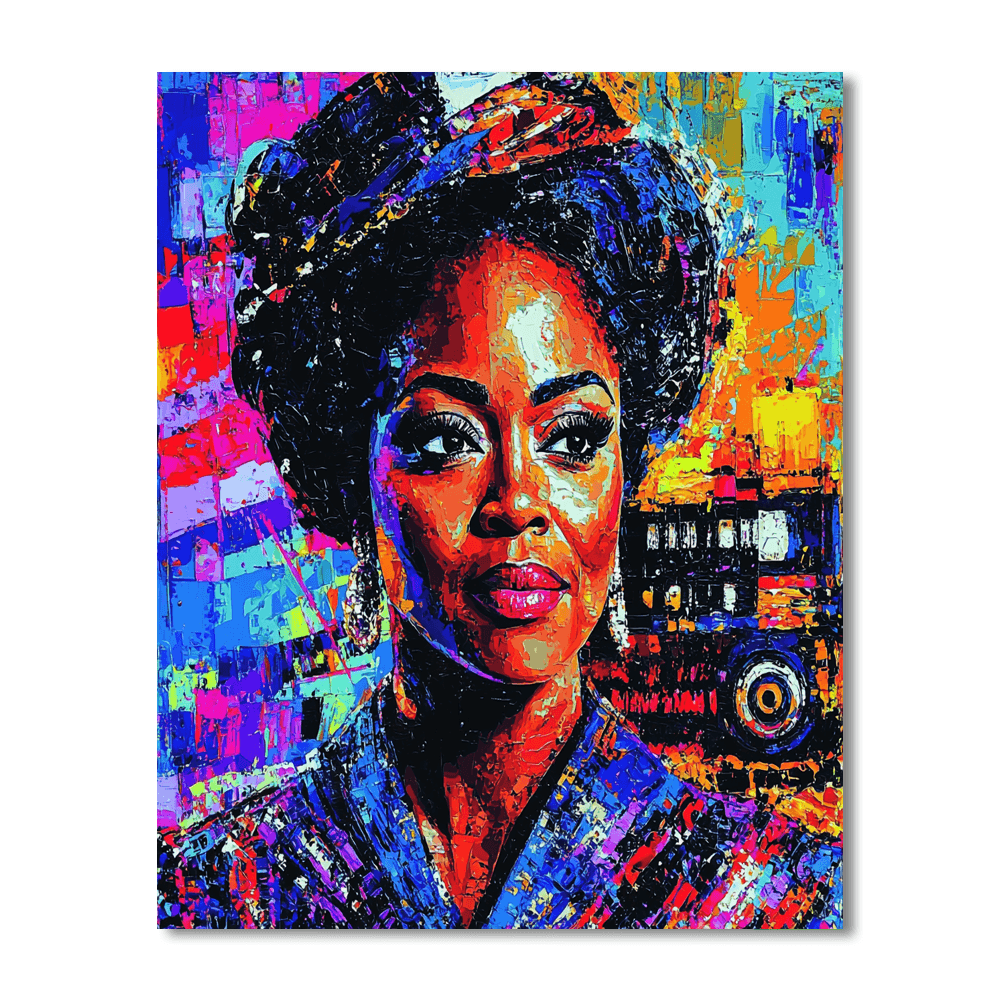 Viola Davis: The Unyielding Voice Of Strength Paint By Numbers