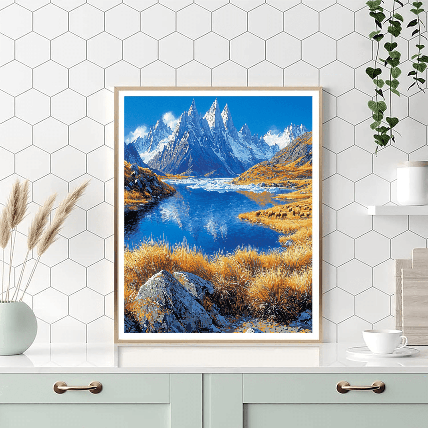 Torres Del Paine National Park - Chile Paint By Numbers