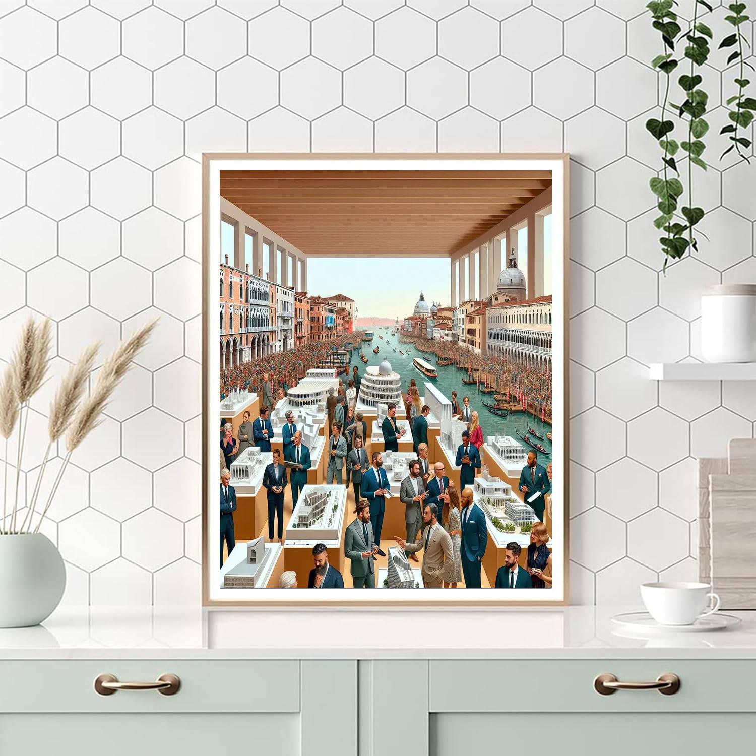 Biennale Architettura - Venice Paint By Numbers Art