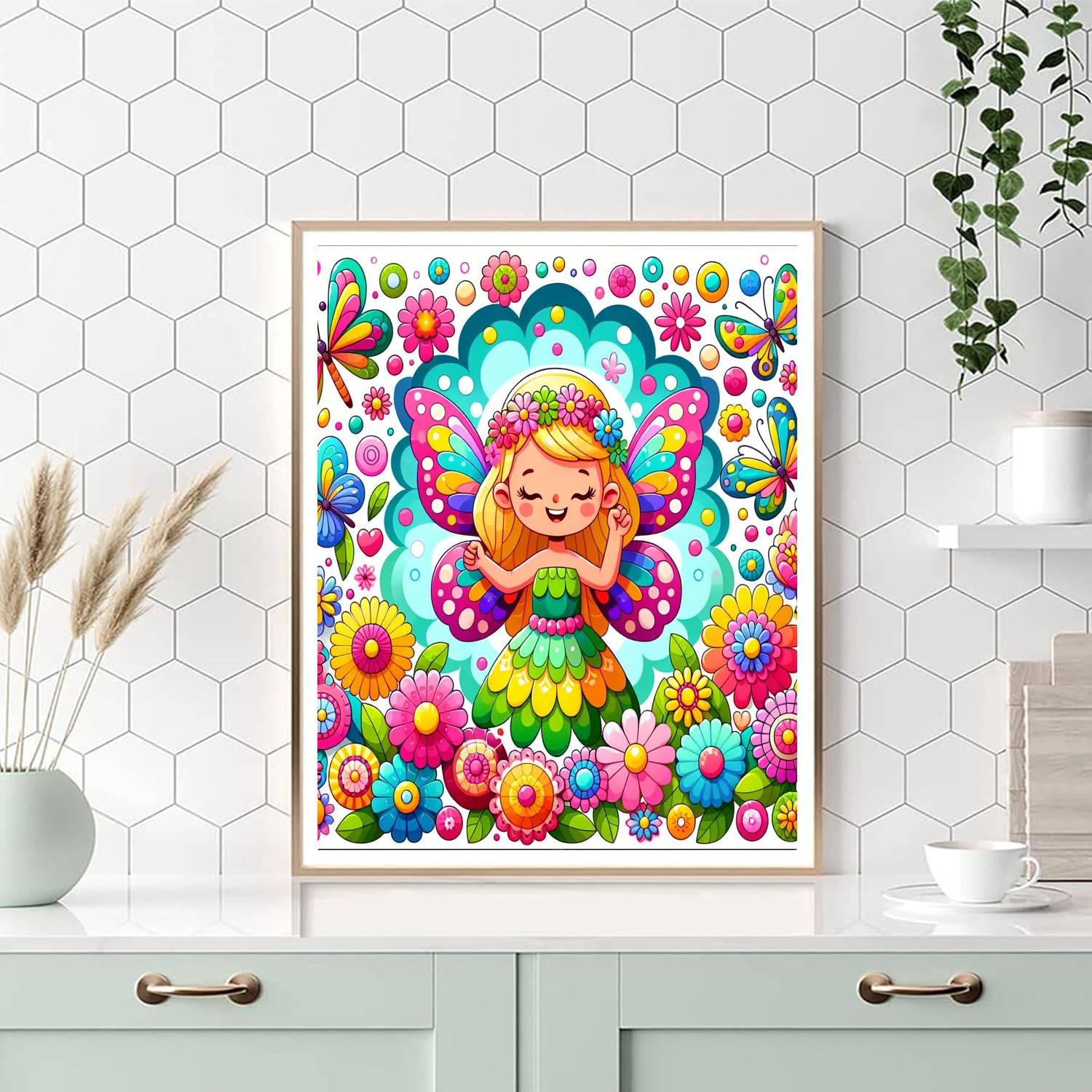 Friendly Fairy Paint By Numbers Kits