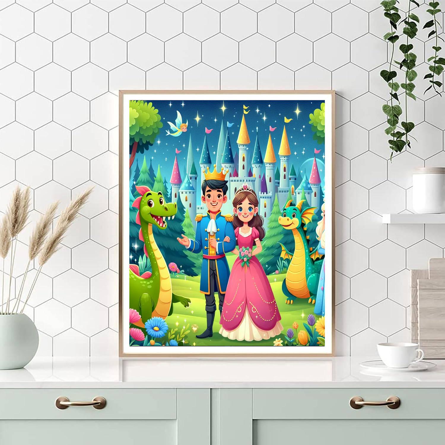 Fairy Tale Fantasies Paint By Numbers Art