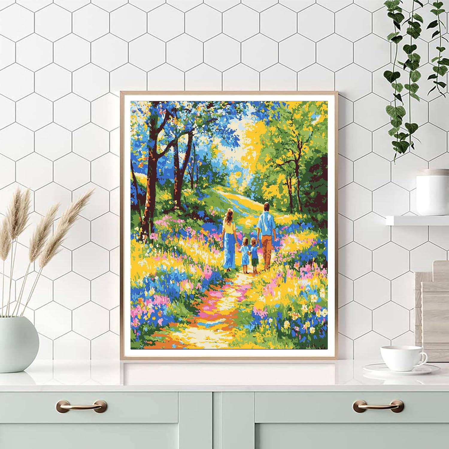 Moments In Bloom Number Painting