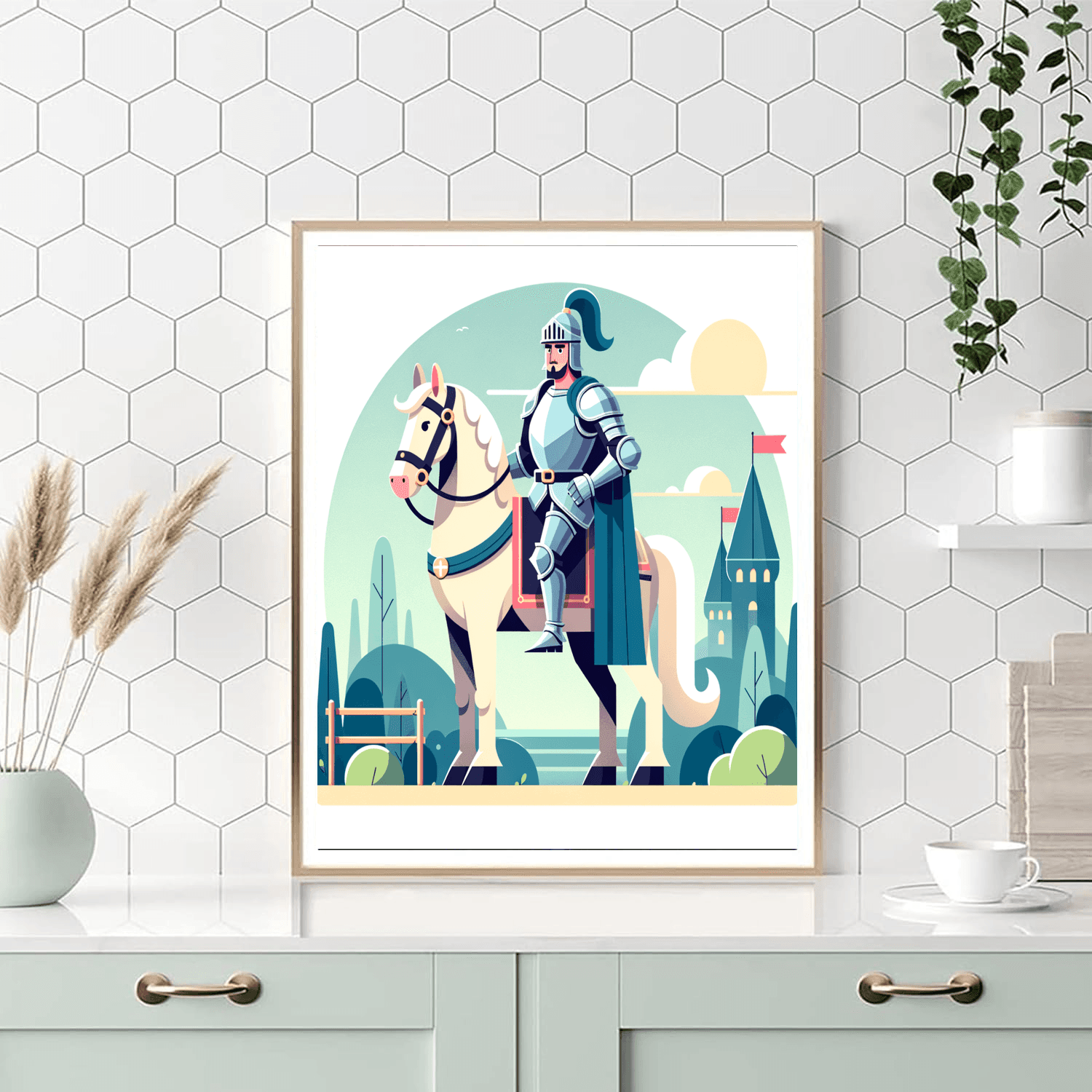 Medieval Knight's Tale Paint By Numbers Kits