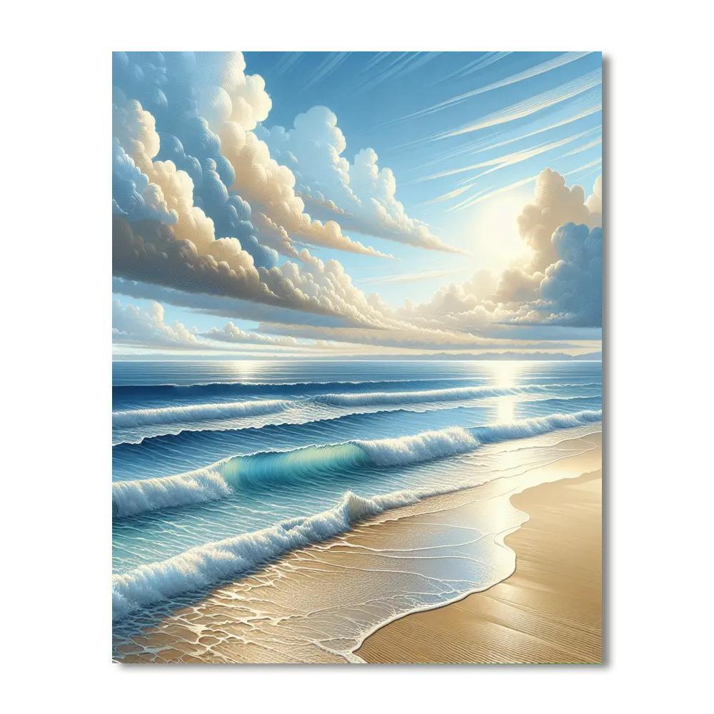 Coastal Escape Painting By Numbers Kit
