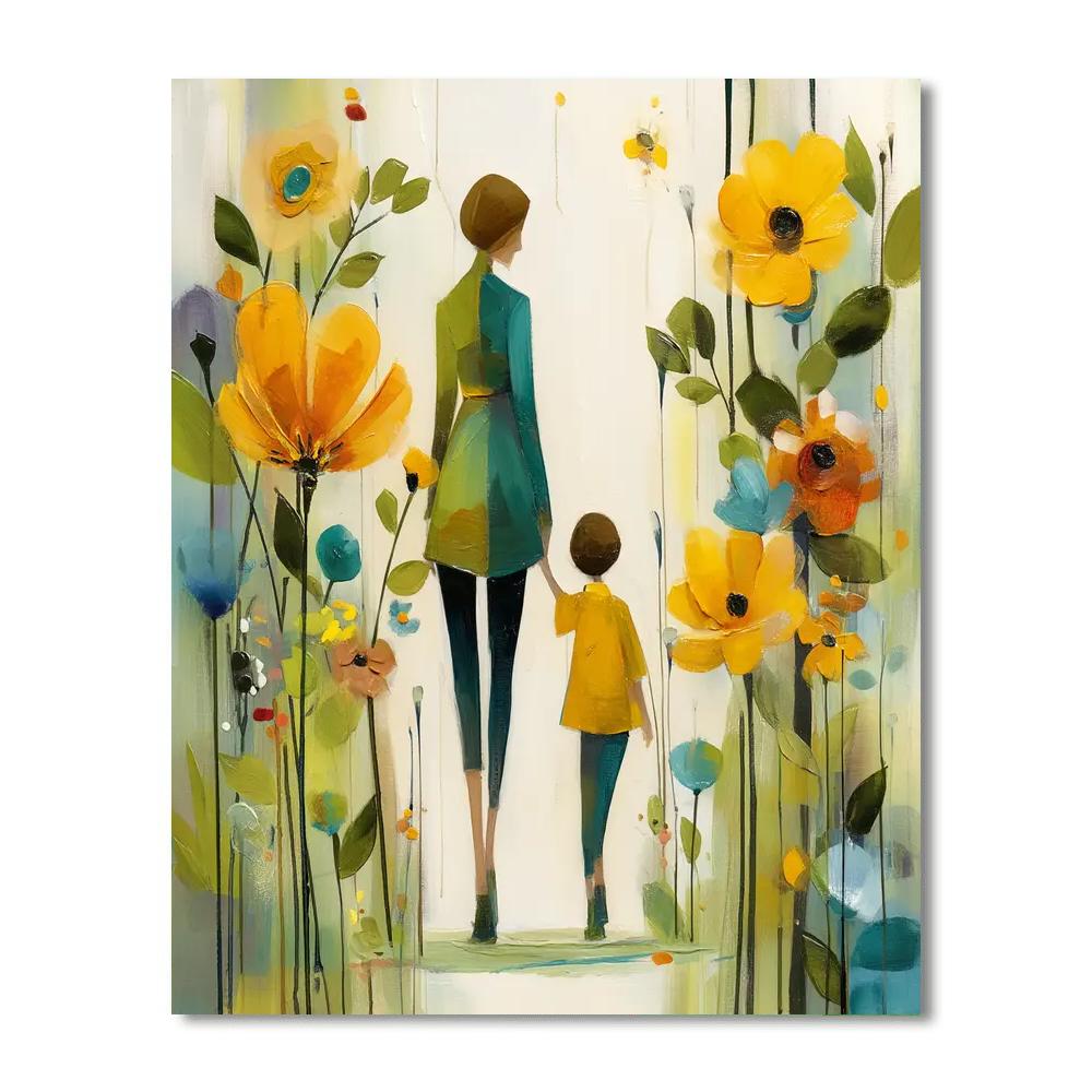 Summer Blossom Stroll Paint By Number