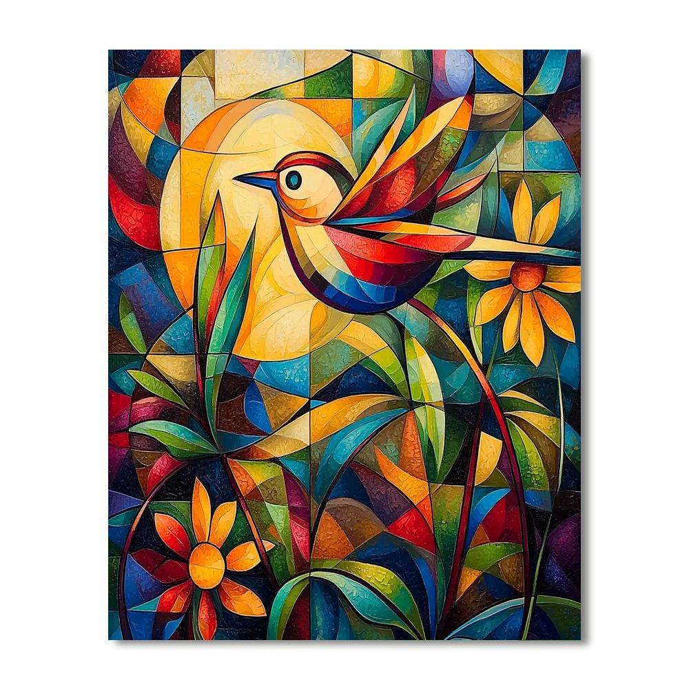 Paul Klee Inspired Harmony In Colors  Numbered Painting Kits