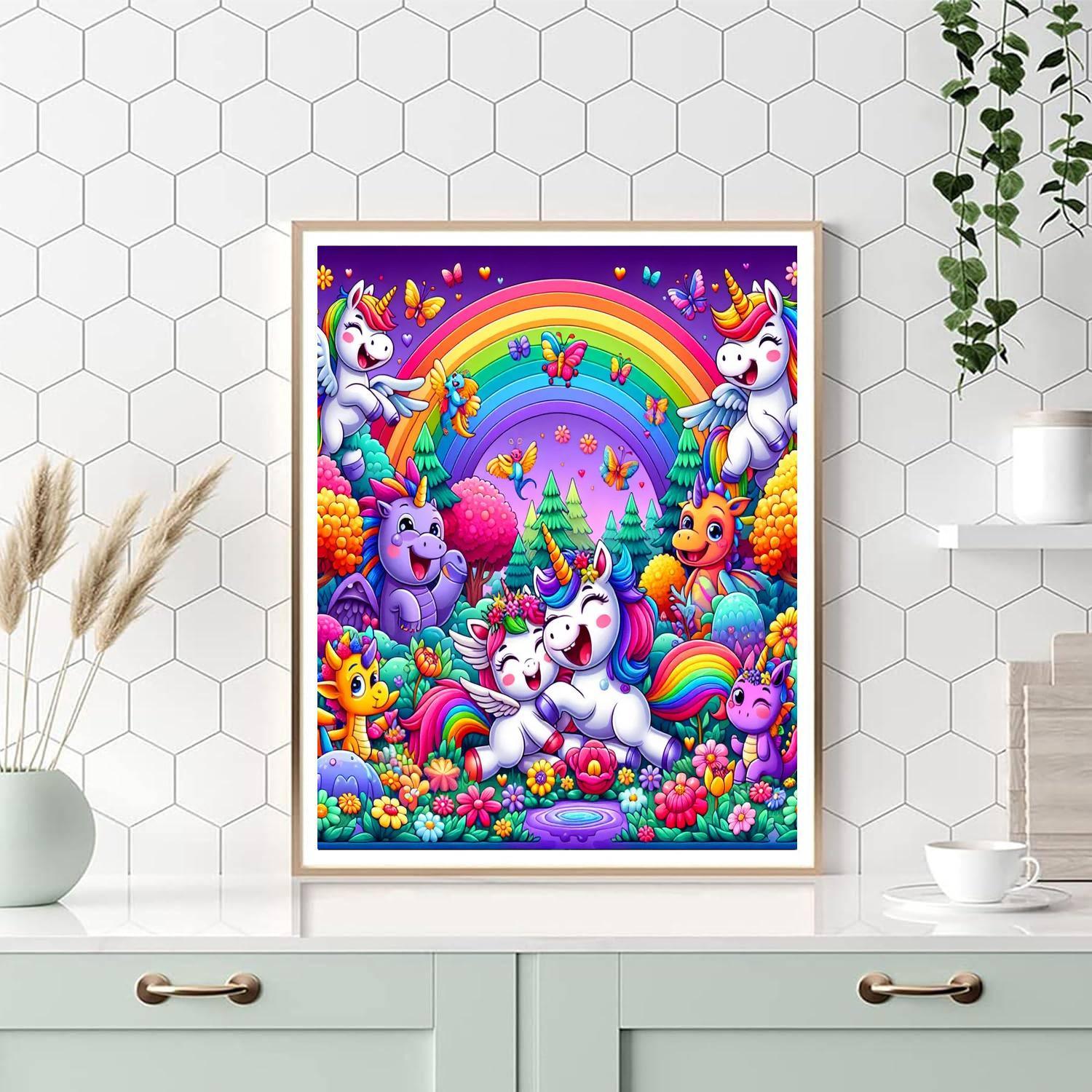 Magical Fantasy Adventure Paint By Color