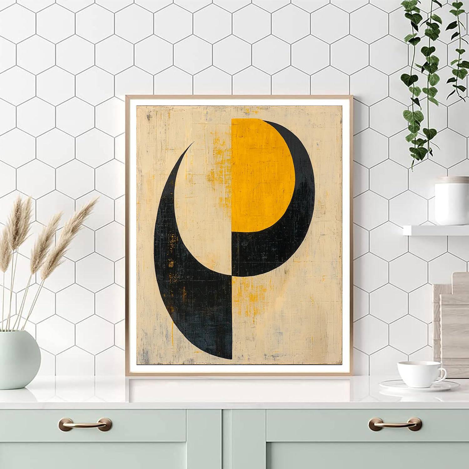 Joan Miró Inspired Serene Harmony  Paint By Numbers Art